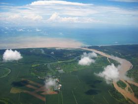 CChanguinola river sending sediments into the Caribbean, Bocas del Toro, Panama – Best Places In The World To Retire – International Living